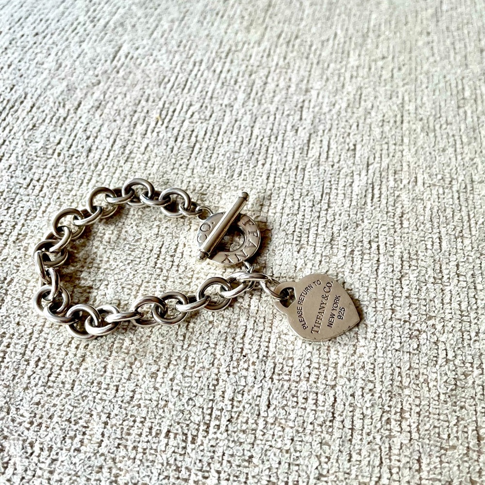 Tiffany Heart Toggle Bracelet